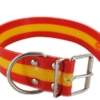 Collar de poliuretano bandera de españa personalizado de 5 cm Collar de poliuretano bandera de españa personalizado de 5 cm