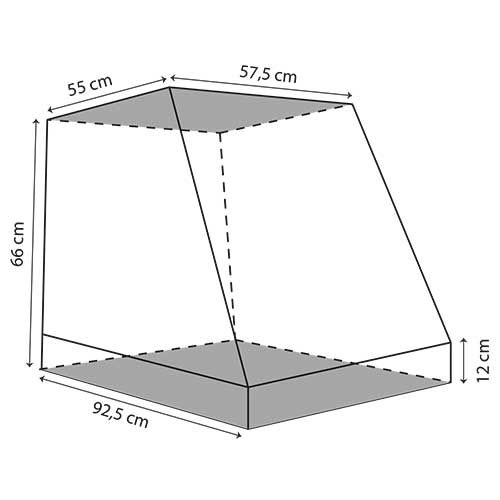 Jaula metálica plegable especial para coches