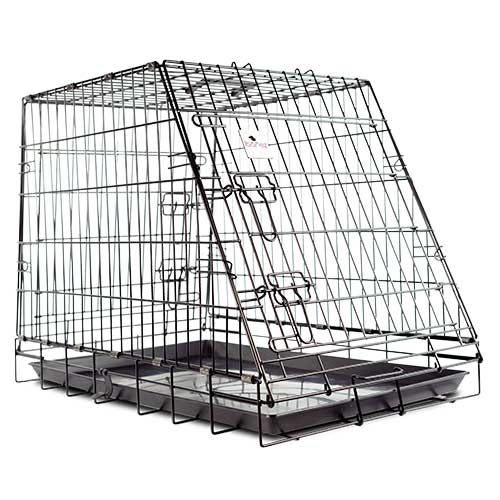 Jaula metálica plegable especial para coches