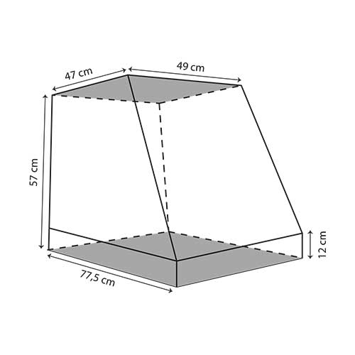 Jaula metálica plegable especial para coches