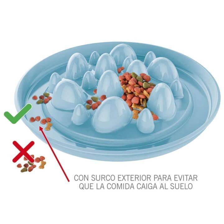 Comederos para mascotas glotonas tipo cactus