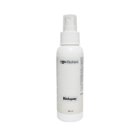Spray anti olor de celo para mascotas Bitchspray Bote de spray anti olor de celo para perros Diafarm de 100 ml con envase blanco y pulverizador