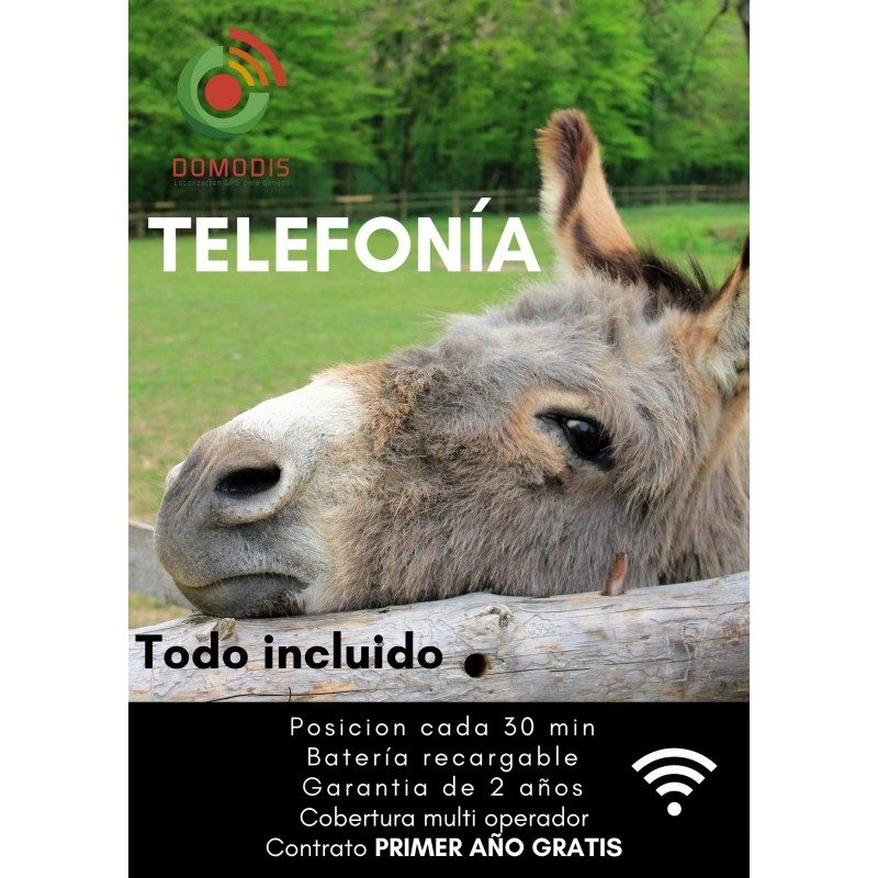 Localizador GPS para ganadería y fauna salvaje Domodis
